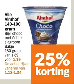 Albert Heijn Alle Almhof aanbieding