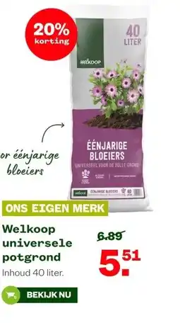 Welkoop Welkoop universele potgrond aanbieding