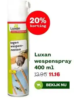 Welkoop Luxan wespenspray 400 ml aanbieding