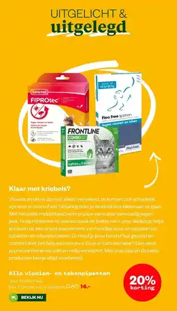 Welkoop Alle vlooien- en tekenpipetten aanbieding