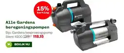 Welkoop Alle Gardena beregeningspompen aanbieding