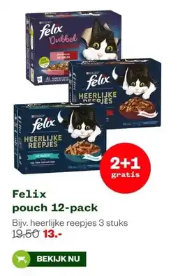 Welkoop Felix pouch 12-pack aanbieding
