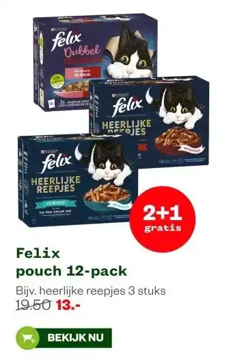 Welkoop Felix pouch 12-pack aanbieding
