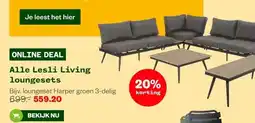 Welkoop Alle Lesli Living loungesets aanbieding
