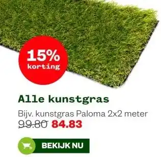 Welkoop Alle kunstgras aanbieding