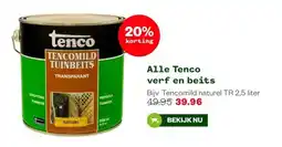 Welkoop Alle Tenco verf en beits aanbieding