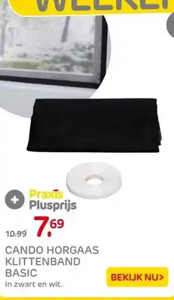 Praxis CANDO HORGAAS KLITTENBAND BASIC aanbieding
