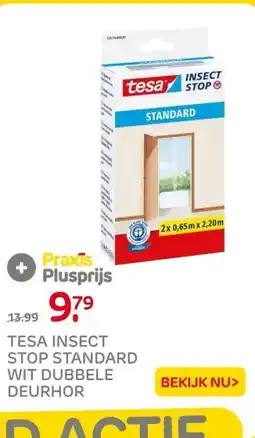 Praxis TESA INSECT STOP STANDARD WIT DUBBELE DEURHOR aanbieding