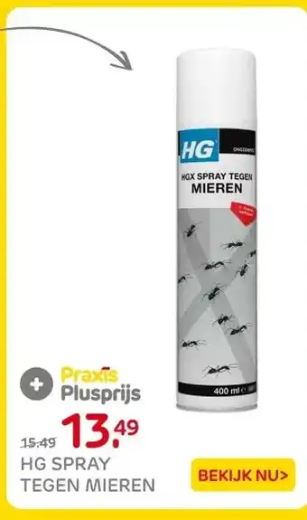 Praxis HG SPRAY TEGEN MIEREN aanbieding
