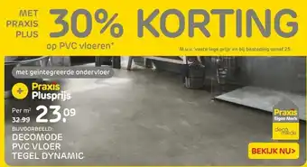 Praxis DECOMODE PVC VLOER TEGEL DYNAMIC aanbieding