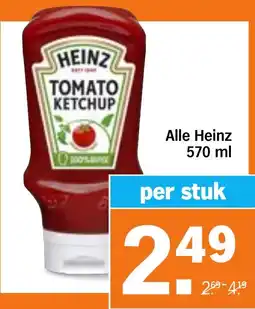 Albert Heijn Alle Heinz aanbieding