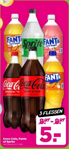 PLUS Coca-Cola, Fanta of Sprite aanbieding