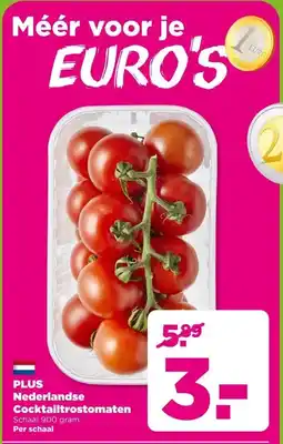 PLUS PLUS Nederlandse Cocktailtrostomaten aanbieding