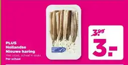 PLUS PLUS Hollandse Nieuwe haring aanbieding