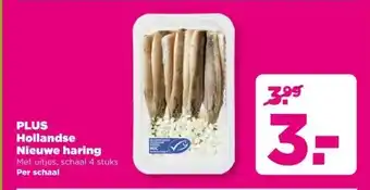 PLUS PLUS Hollandse Nieuwe haring aanbieding
