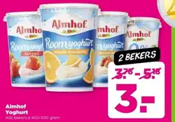 PLUS Almhof Yoghurt aanbieding
