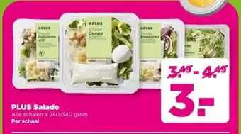 PLUS PLUS Salade aanbieding
