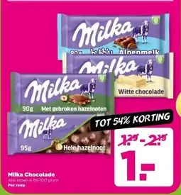 PLUS Milka Chocolade aanbieding
