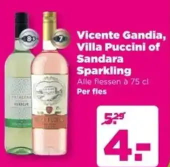 PLUS Vicente Gandia, Villa Puccini of Sandara Sparkling aanbieding