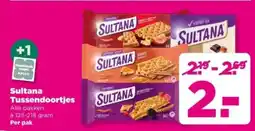 PLUS Sultana Tussendoortjes aanbieding