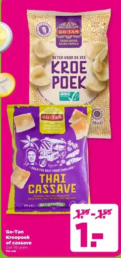 PLUS Go-Tan Kroepoek of cassave aanbieding