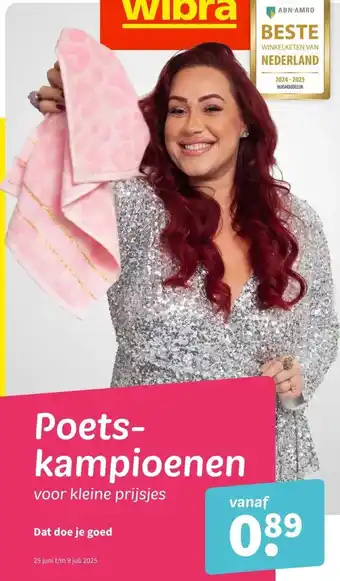 Wibra Poets- kampioenen aanbieding
