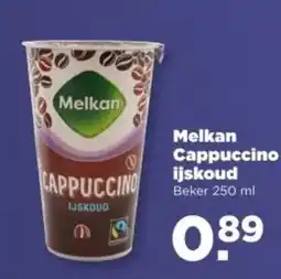 PLUS Melkan Cappuccino ijskoud aanbieding