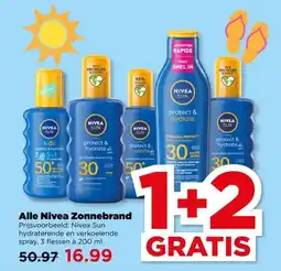 PLUS Alle Nivea Zonnebrand aanbieding
