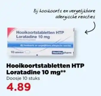 PLUS Hooikoortstabletten HTP Loratadine 10 mg aanbieding