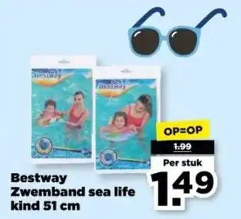 PLUS Bestway Zwemband sea life kind aanbieding