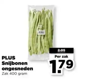PLUS PLUS Snijbonen ongesneden aanbieding