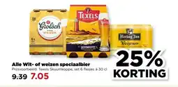 PLUS Alle Wit of weizen speciaalbier aanbieding