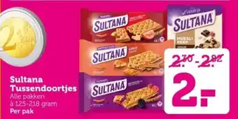 Coop Sultana Tussendoortjes aanbieding
