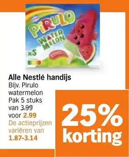 Albert Heijn Alle Nestlé handijs aanbieding