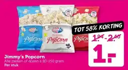Coop Jimmy's Popcorn aanbieding