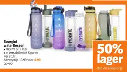 Albert Heijn Bourgini waterflessen aanbieding