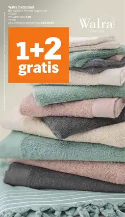 Albert Heijn Walra badtextiel aanbieding