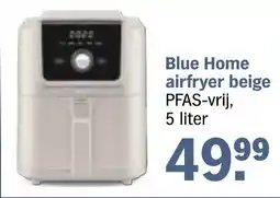 Albert Heijn Blue Home airfryer beige aanbieding