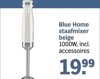 Albert Heijn Blue Home staafmixer beige aanbieding