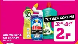 Coop Alle Wc Eend, Cif of Andy aanbieding