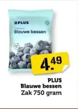 Coop Plus blauwe bessen aanbieding