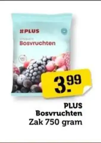 Coop Plus bosvruchten aanbieding
