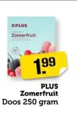 Coop PLUS Zomerfruit aanbieding