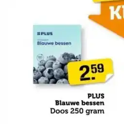 Coop Plus blauwe bessen aanbieding
