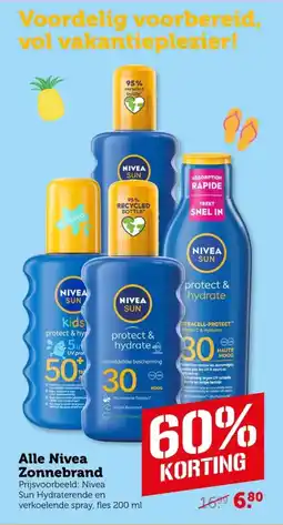 Coop Alle Nivea Zonnebrand aanbieding