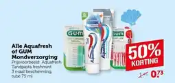 Coop Alle aquafresh of gum mondverzorging aanbieding