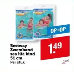 Coop Bestway Zwemband sea life kind aanbieding