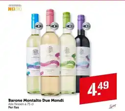 Coop Barone Montalto Due Mondi aanbieding