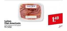 Coop Luiten Filet Americain aanbieding