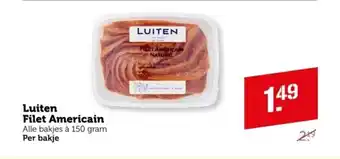 Coop Luiten Filet Americain aanbieding